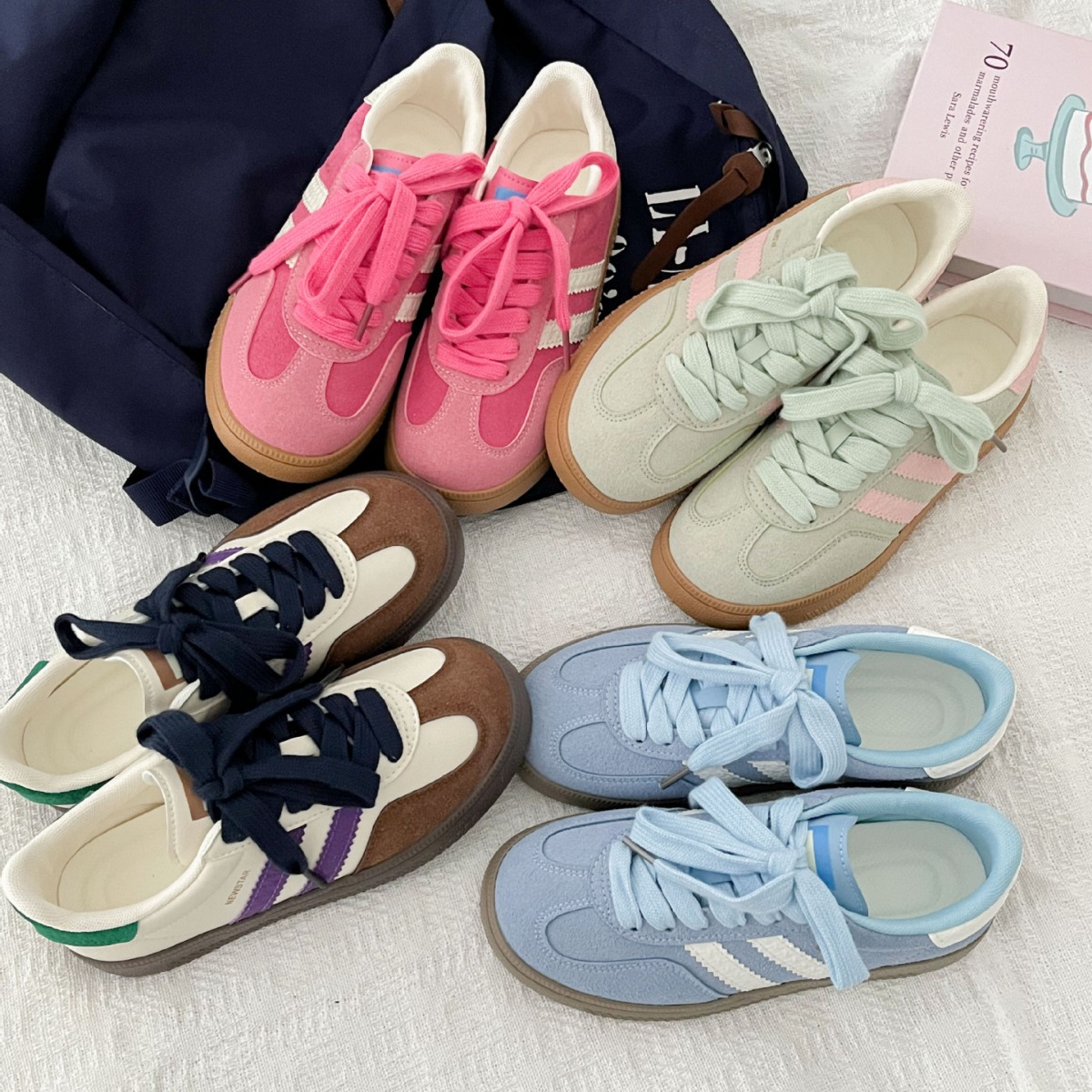 Mesh Sneaker Women - Vintage-style sneakers for women, new style