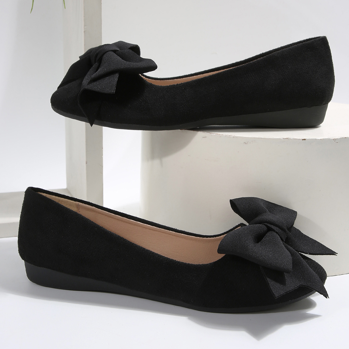 Women'S Shoes Trending 2025 - Women's Bowtie Decor Soft Sole Ballet