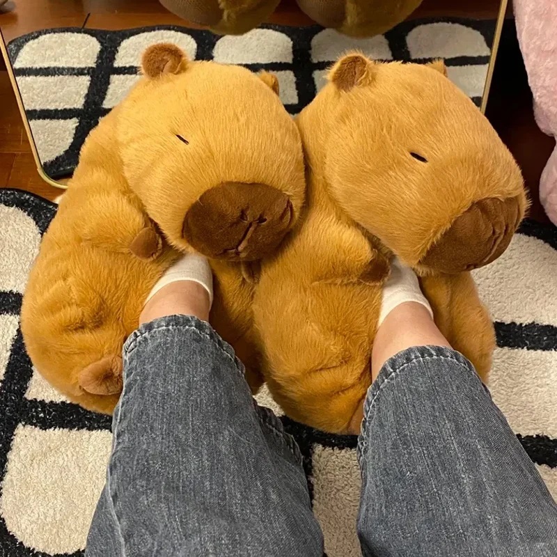 Women'S Shoes For Fall - Novelty capybara slippers unisex animal slides