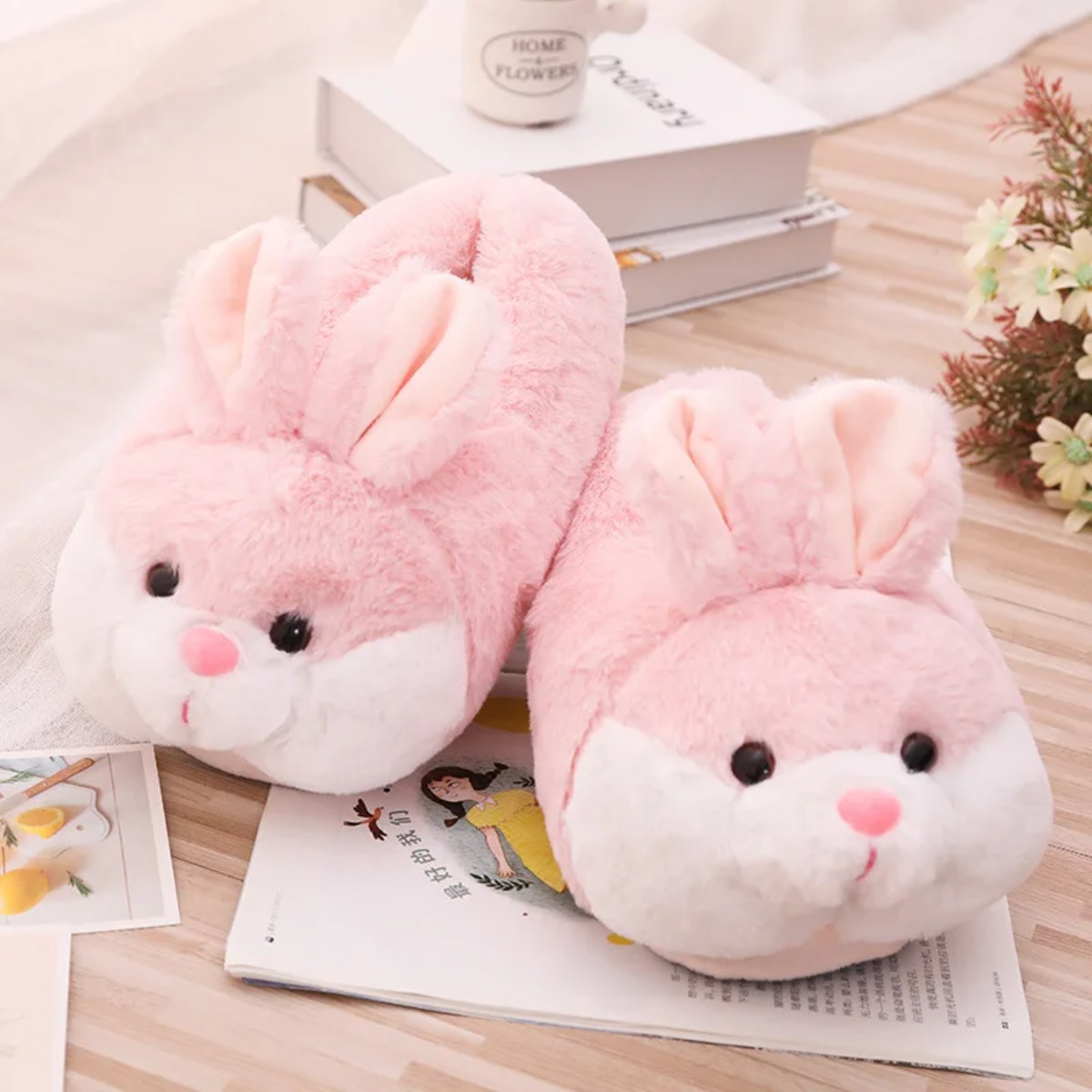Women'S Shoes For Fall - Women House Fur Slippers Casual Cute