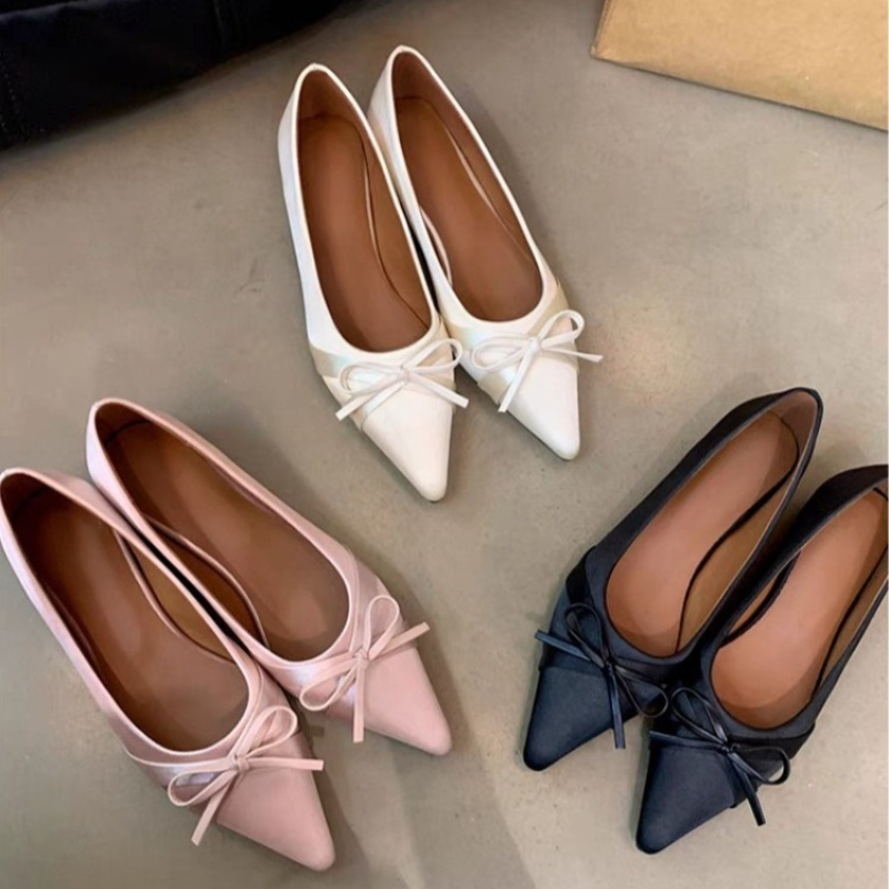 Women'S Shoes Temu - Summer New Style Chiffon Fashion Sweet