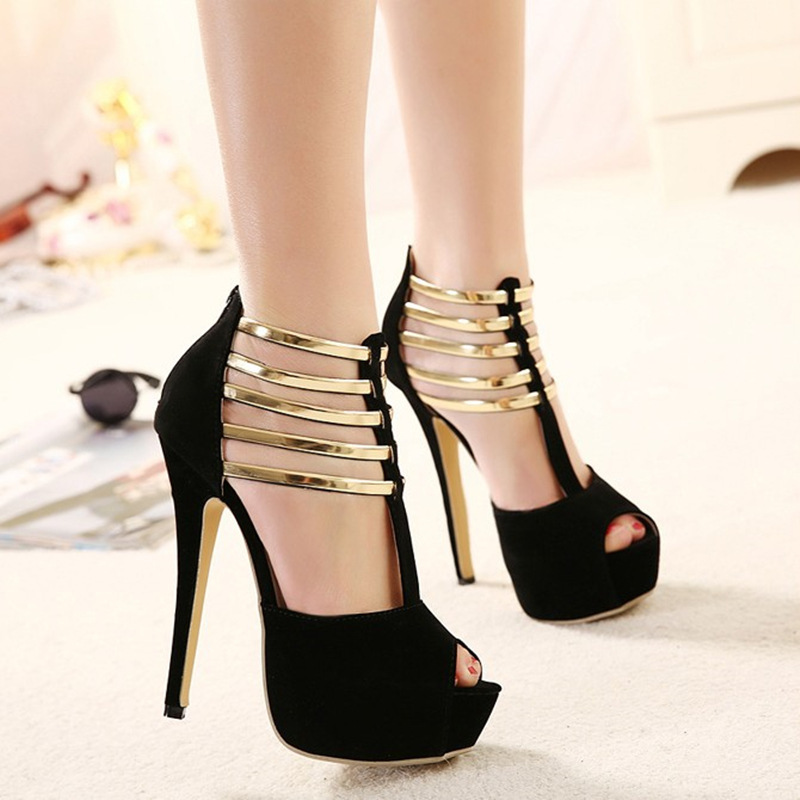High heels 2026 summer hollow  - огляд і ціна Women'S Shoes Water Resistant