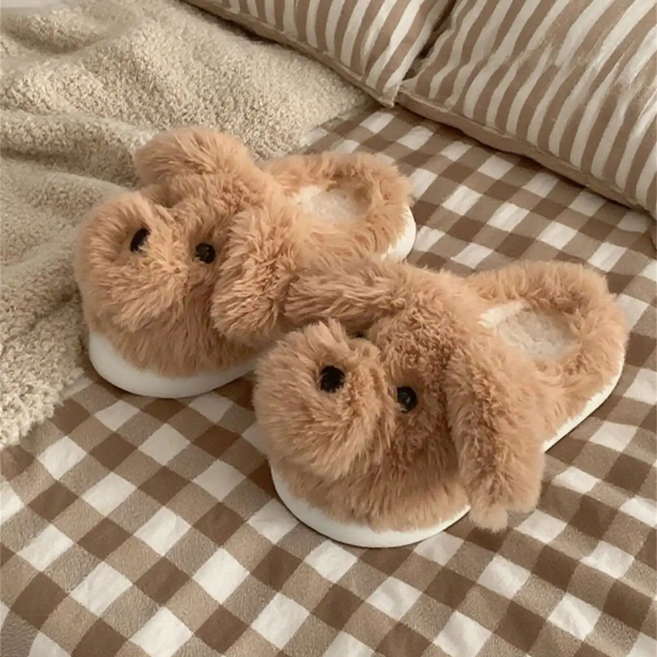 Women House Fur Slippers Casua - огляд і ціна Women'S Shoes For Fall
