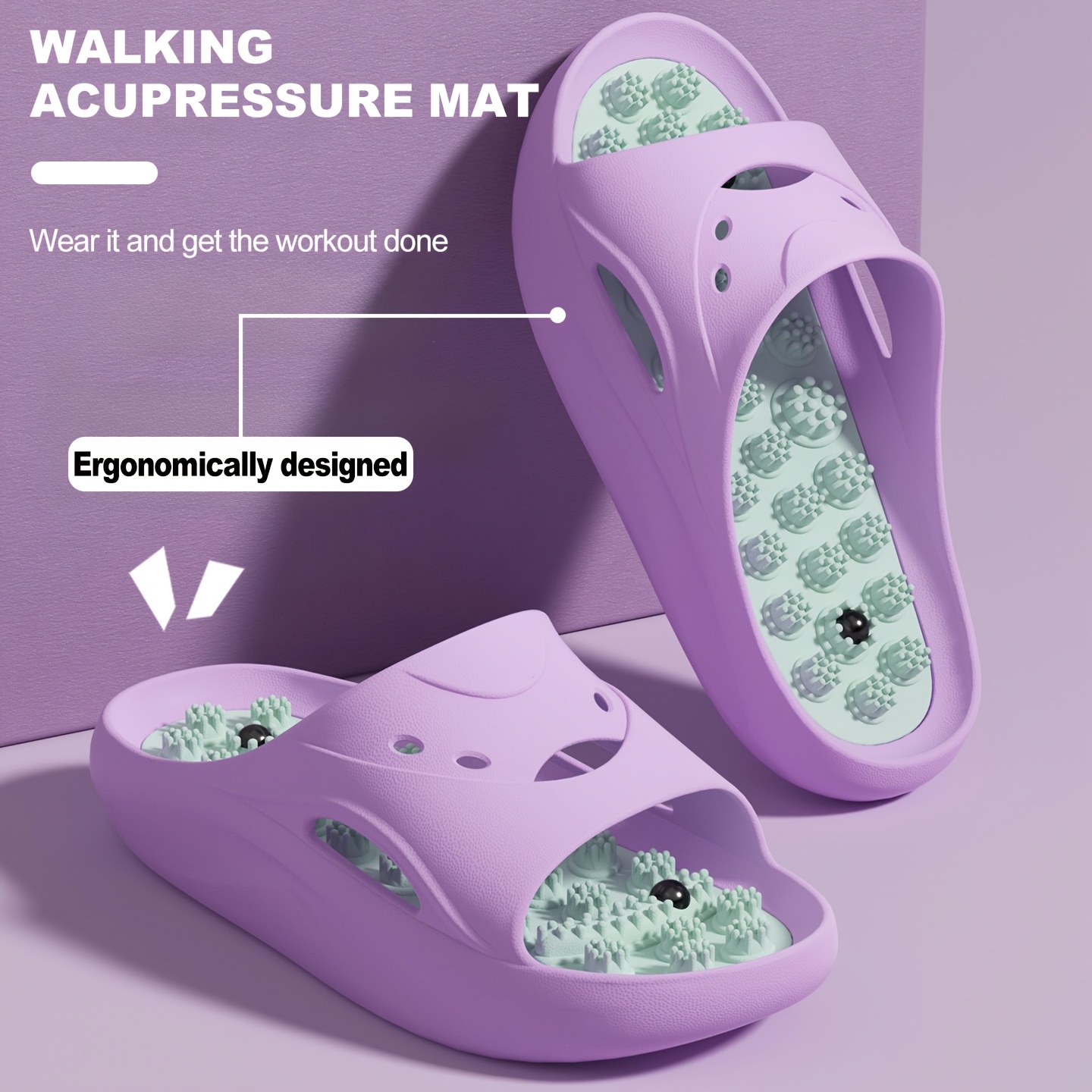Women Men EVA Massage Slippers - огляд і ціна Women'S Shoes Temu