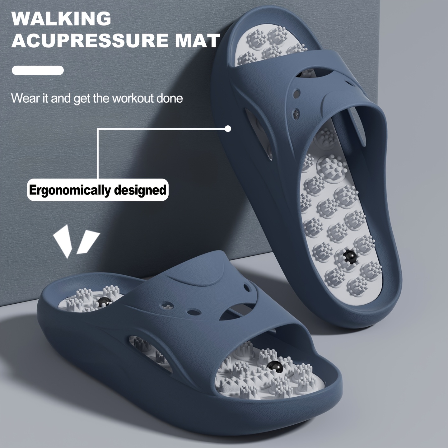 Women Men EVA Massage Slippers - огляд і ціна Women'S Shoes Temu