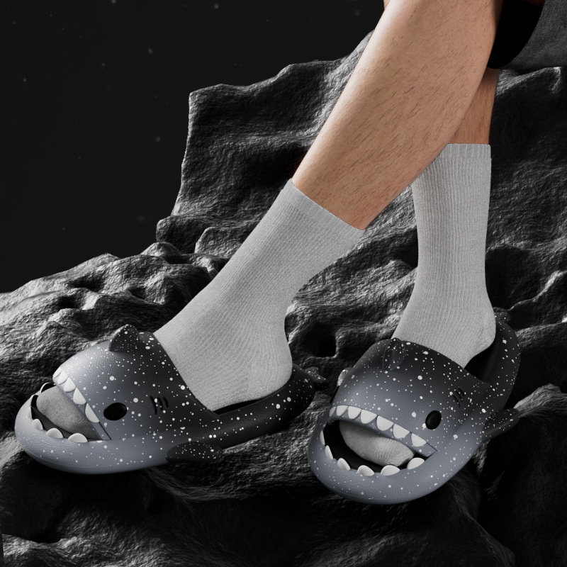 Cute Cartoon Shark Slippers Fo - огляд і ціна Women'S Shoes Temu