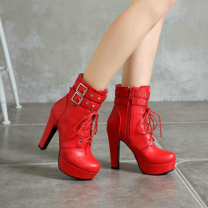 Winter Fur Lined Yellow Red Wo - огляд і ціна Women Shoes For Big Feet