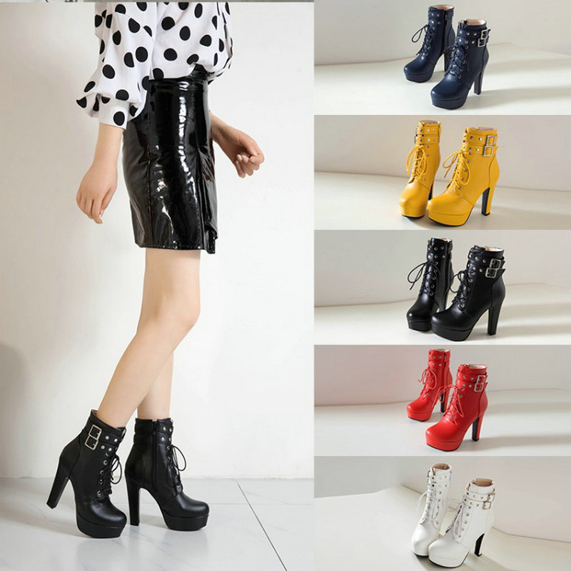 Winter Fur Lined Yellow Red Wo - огляд і ціна Women Shoes For Big Feet