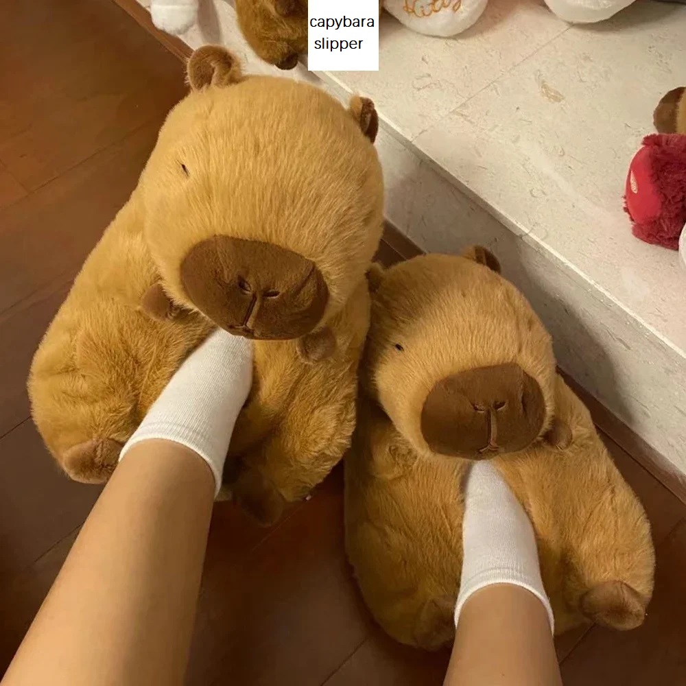 Novelty capybara slippers unis - огляд і ціна Women'S Shoes For Fall