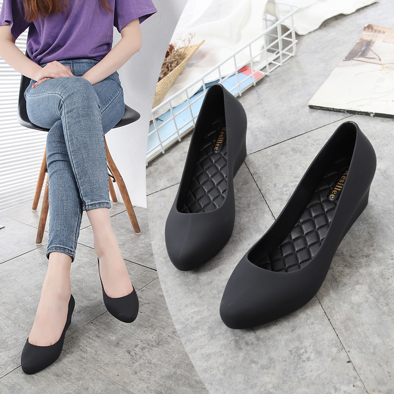 Resillee Women Navy Blue Wedge - огляд і ціна Women'S Shoes Water Resistant