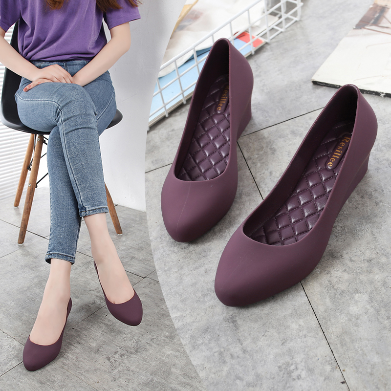 Resillee Women Navy Blue Wedge - огляд і ціна Women'S Shoes Water Resistant