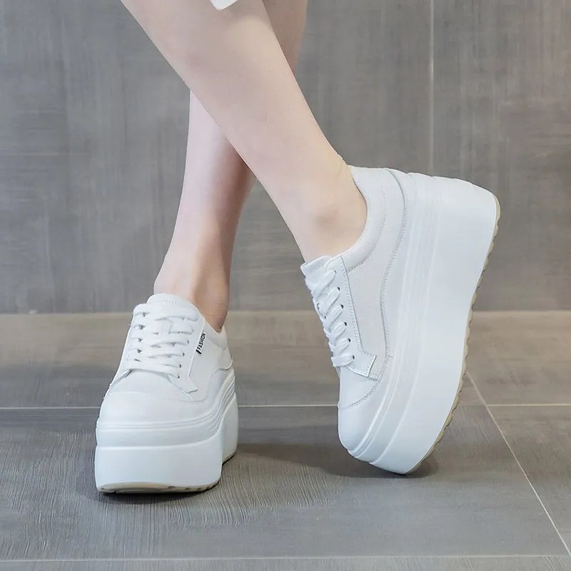 8cm New Canvas Genuine Leather - огляд і ціна Women'S Shoes Com
