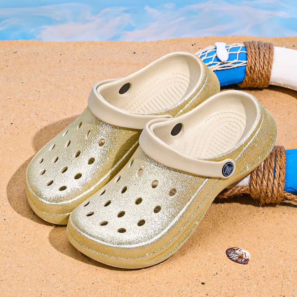 Glitter Clog, Lightweight EVA  - огляд і ціна Women'S Shoes Water Resistant