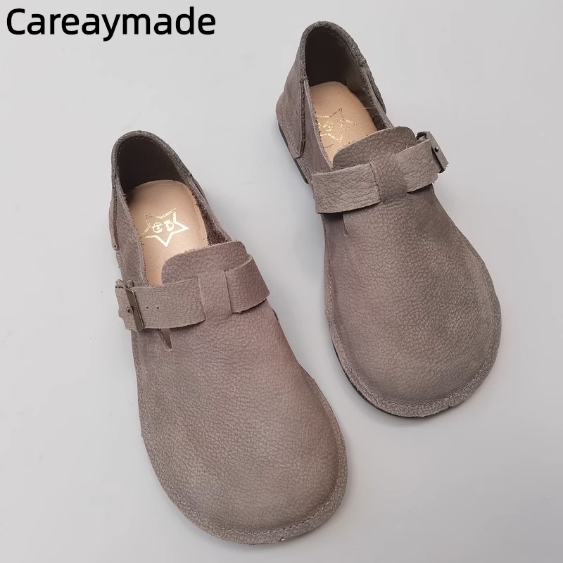Careaymade-Genuine leather pur - огляд і ціна Women Shoes For Big Feet