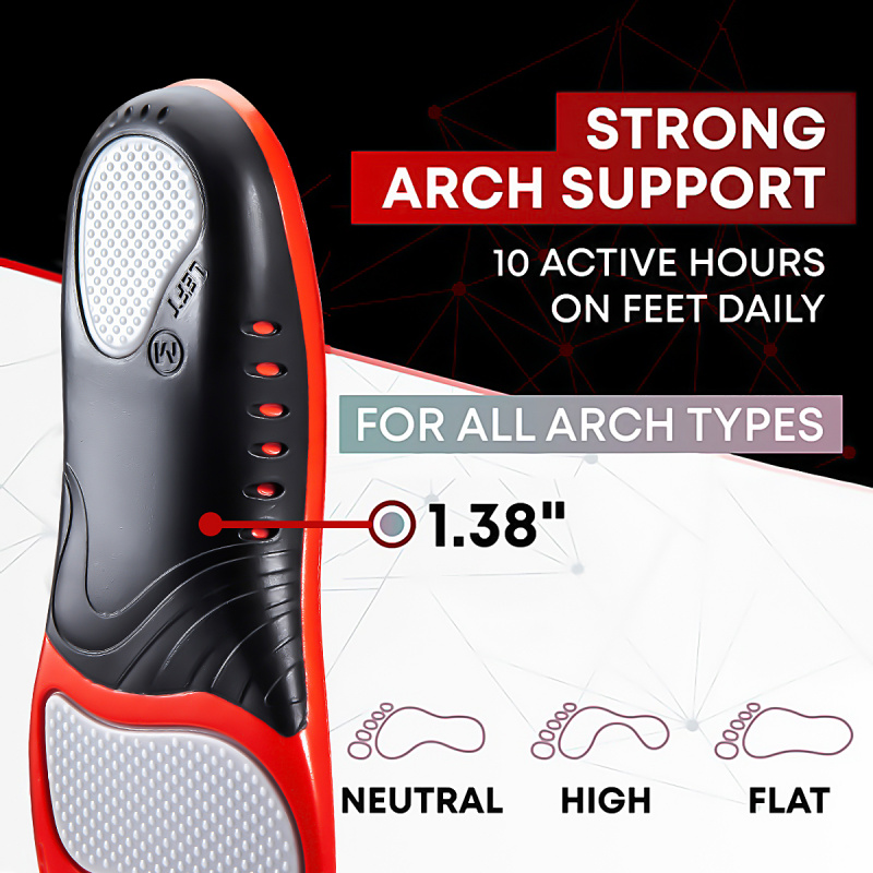 Premium Silicone Gel Insoles f - огляд і ціна Women'S Shoes Plantar Fasciitis