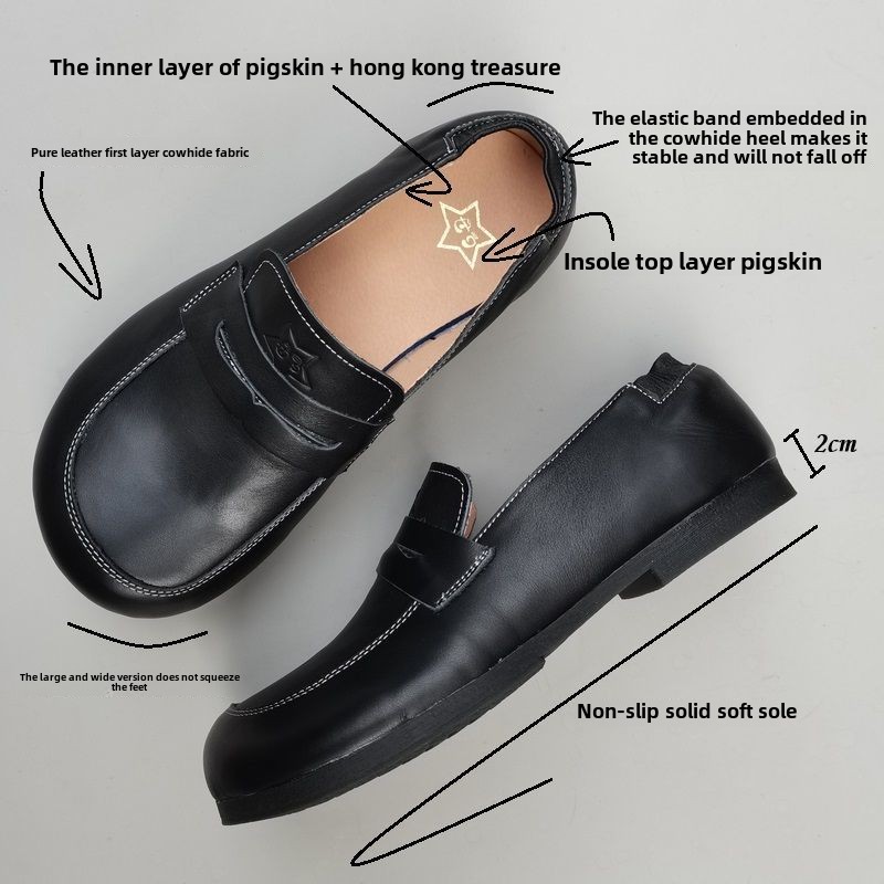 Natural Leather Wide Women's S - огляд і ціна Women Shoes For Big Feet
