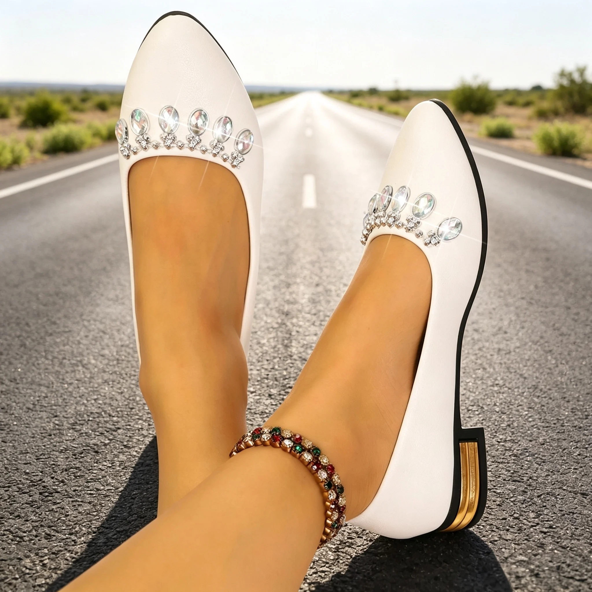 Women Flats Pointed Toe Ballet - огляд і ціна Women'S Shoes Com