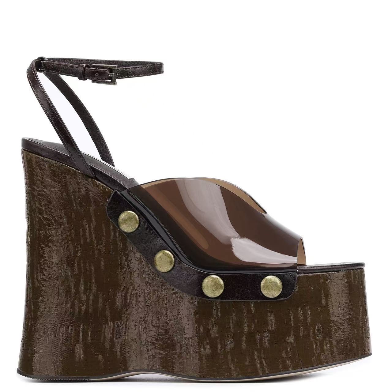 High-heeled 14 cm Thick-heeled - огляд і ціна Women'S Shoes Water Resistant