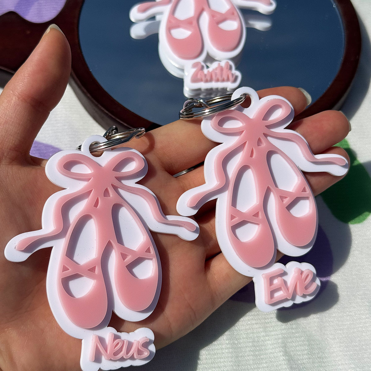 Custom Name Acrylic Keychain P - огляд і ціна Women Shoes Name