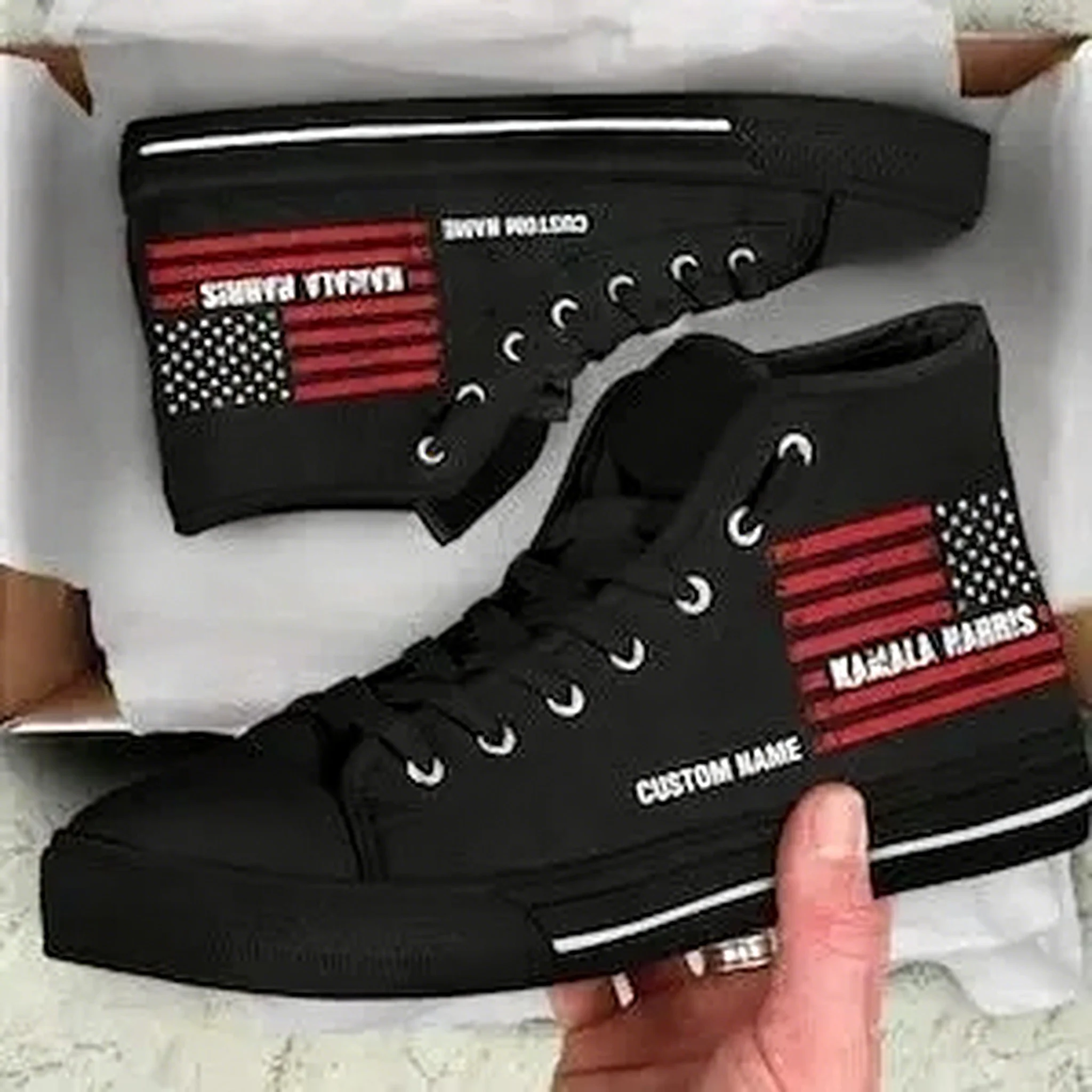 Elections Custom Name High Top - огляд і ціна Women Shoes Name