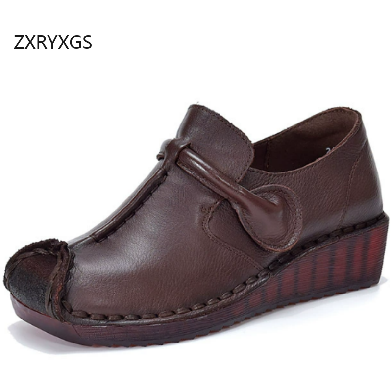 ZXRYXGS Classic Retro Top Laye - огляд і ціна Women Shoes Size 4 In Cm